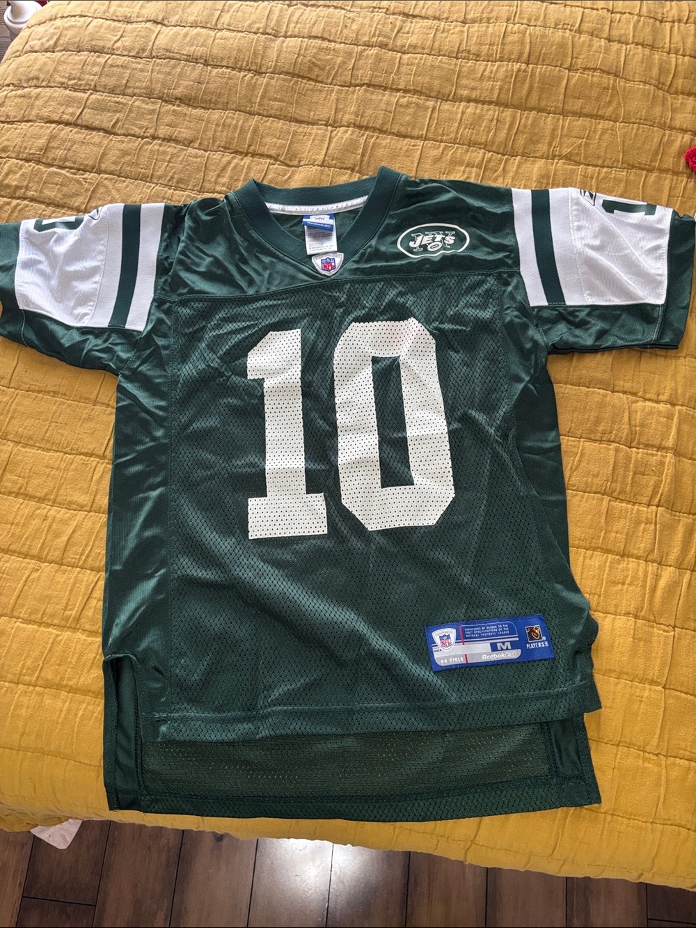 Youth NFL Reebok Pennington Jets green jersey